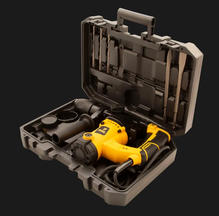 Купить Перфоратор электрический DENZEL RHV-1100-26, SDS-plus, 1100 Вт, 4 Дж, 3 режима